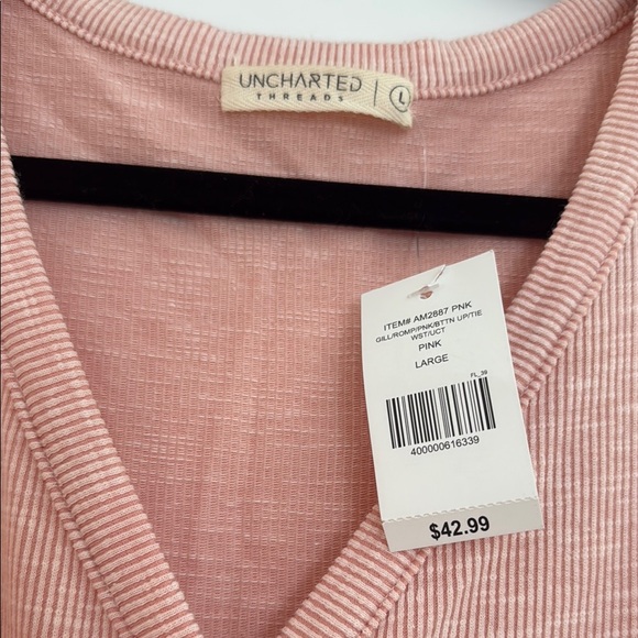 Pink ribbed Romper - NWT - Picture 3 of 5